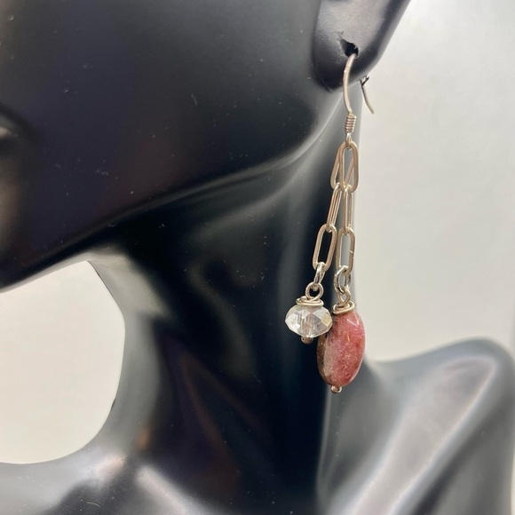 Sterling silver earrings - Picture 3 of 6